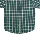 WRANGLER Mens Shirt Green Check M
