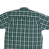 WRANGLER Mens Shirt Green Check M