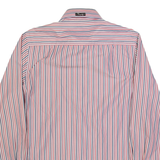 COOGI Luxe Mens Shirt Red Striped Long Sleeve S