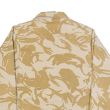 RECLAIMED VINTAGE Mens Shirt Beige Camouflage Long Sleeve S