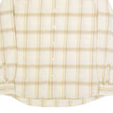 TIMBERLAND Mens Shirt Beige Check Long Sleeve 2XL