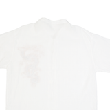 Tunic Dragon Mens Plain Shirt White L