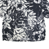 H&M Mens Shirt Black Floral 3XL