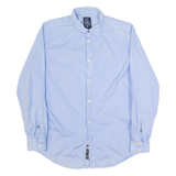DIESEL Mens Plain Shirt Blue Long Sleeve S