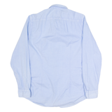 DIESEL Mens Plain Shirt Blue Long Sleeve S
