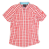 MAMMUT Womens Shirt Red Check M