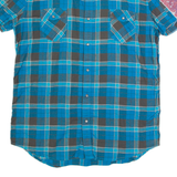 DIESEL Mens Shirt Blue Check XL
