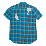 DIESEL Mens Shirt Blue Check XL