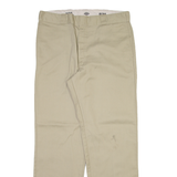 DICKIES 874 Workwear Mens Trousers Beige Regular Straight W36 L32