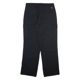 DICKIES Cargo Mens Trousers Black Relaxed Straight W34 L32