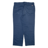DICKIES 874 Workwear Mens Trousers Blue Regular Straight W40 L30