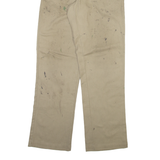 DICKIES Mens Trousers Beige Regular Straight W32 L32
