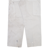 DICKIES Carpenter Mens Trousers Grey Regular Straight W34 L29