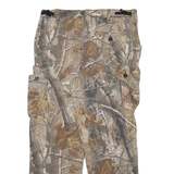 REDHEAD Cargo Mens Trousers Beige Relaxed Straight W36 L30