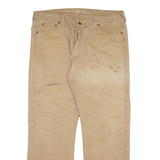 DICKIES Mens Trousers Beige Relaxed Straight W40 L32