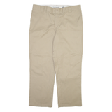 DICKIES Mens Trousers Beige Regular Straight W40 L30