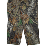 GAMEHIDE Forest Camo Cargo Mens Trousers Beige Relaxed Straight W29 L31