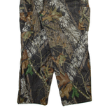 GAMEHIDE Forest Camo Cargo Mens Trousers Beige Relaxed Straight W29 L31