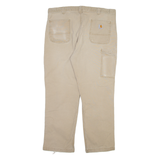 CARHARTT Mens Trousers Beige Relaxed Straight W40 L30
