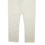 TRUE RELIGION Mens Trousers Cream Slim Tapered W34 L29