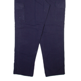 CARHARTT Cargo Mens Trousers Blue Relaxed Tapered W38 L30