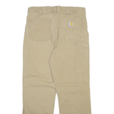 CARHARTT Mens Trousers Beige Relaxed Straight W32 L28