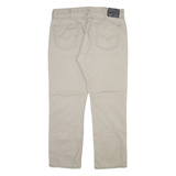 LEVI'S 514 Mens Trousers Beige Slim Straight W38 L32