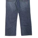 BOSS Mens Jeans Blue Regular Straight Stone Wash W36 L27