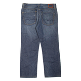 BOSS Mens Jeans Blue Regular Straight Stone Wash W36 L27