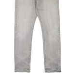 G-STAR Steam Mens Jeans Grey Regular Tapered Stone Wash W33 L32