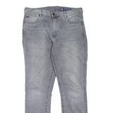 G-STAR Kafey Womens Jeans Grey Slim Skinny Stone Wash W32 L32