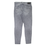 G-STAR Kafey Womens Jeans Grey Slim Skinny Stone Wash W32 L32