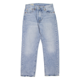 LEVI'S 551 Z BIG E Womens Jeans Blue Regular Straight Stone Wash W28 L26