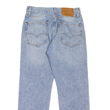 LEVI'S 551 Z BIG E Womens Jeans Blue Regular Straight Stone Wash W28 L26