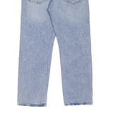 LEVI'S 551 Z BIG E Womens Jeans Blue Regular Straight Stone Wash W28 L26