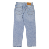 LEVI'S 551 Z BIG E Womens Jeans Blue Regular Straight Stone Wash W28 L26