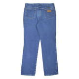 WRANGLER Mens Jeans Blue Regular Straight W35 L32