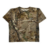 Bucksnort Resort Bar And Grill Realtree Camo T-Shirt - Large Camo Cotton