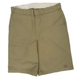 Dickies Chino Shorts - 32W 9L Khaki Cotton