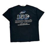 150+ Mph Club Gildan Nascar T-Shirt - XL Black Cotton