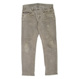 PME LEGEND Bare Metal Mens Jeans Grey Relaxed Straight W33 L32