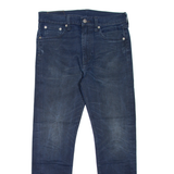 LEVI'S 522 Mens Jeans Blue Slim Tapered Stone Wash W30 L27