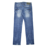 G-STAR Mens Jeans Blue Regular Straight Stone Wash W32 L34
