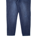 KOTA Womens Jeans Blue Regular Mom Stone Wash W38 L30