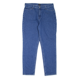 LEE Womens Jeans Blue Regular Mom W33 L30