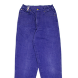 LOOK Womens Jeans Purple Regular Mom 90s W26 L31