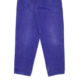 LOOK Womens Jeans Purple Regular Mom 90s W26 L31