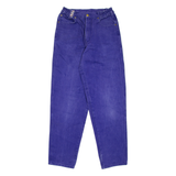 LOOK Womens Jeans Purple Regular Mom 90s W26 L31