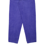 LOOK Womens Jeans Purple Regular Mom 90s W26 L31