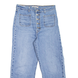 LEVI'S Ribcage BIG E Womens Jeans Blue Relaxed Straight W29 L23